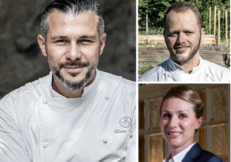 Magazine Le chef. Glenn Viel, Brandon Dehan et Claire Sonnet lauréats 2020