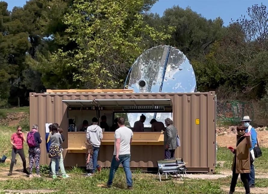 Le Présage à Marseille. Le 1er restaurant solaire d'Europe ouvre la saison 2021