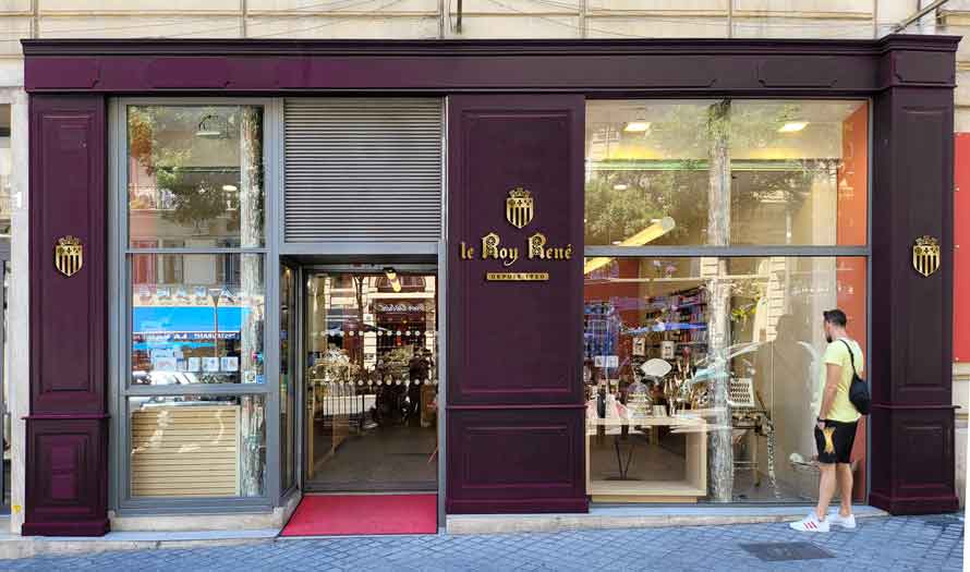 Confiserie Le Roy René. Une nouvelle boutique à Marseille
