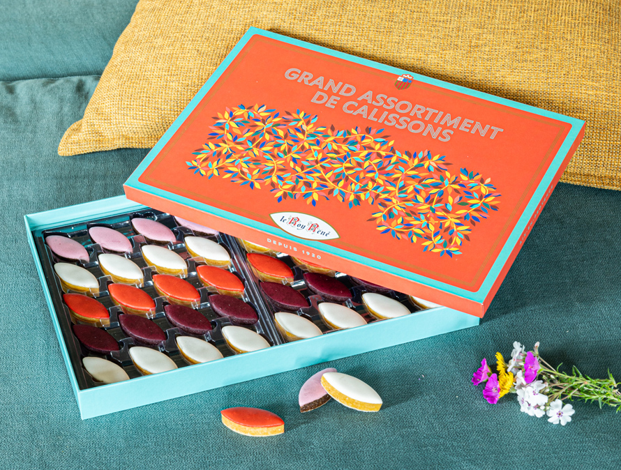 Le Roy René. Grand assortiment de calissons