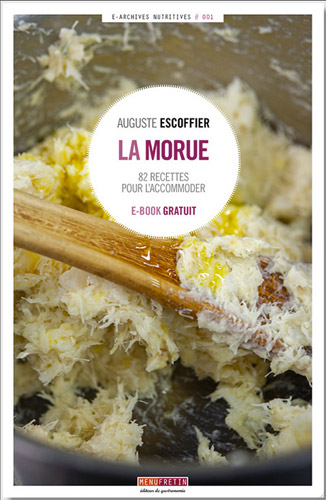 Menu Fretin. La morue. 82 recettes pour l'accommoder
