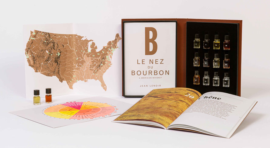 Éditions Jean Lenoir. Le nez du bourbon et American whiskey