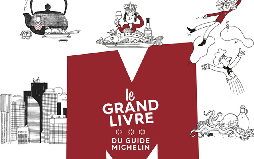 Le guide Michelin et les Éditions de La Martinière. M, le grand livre du guide Michelin