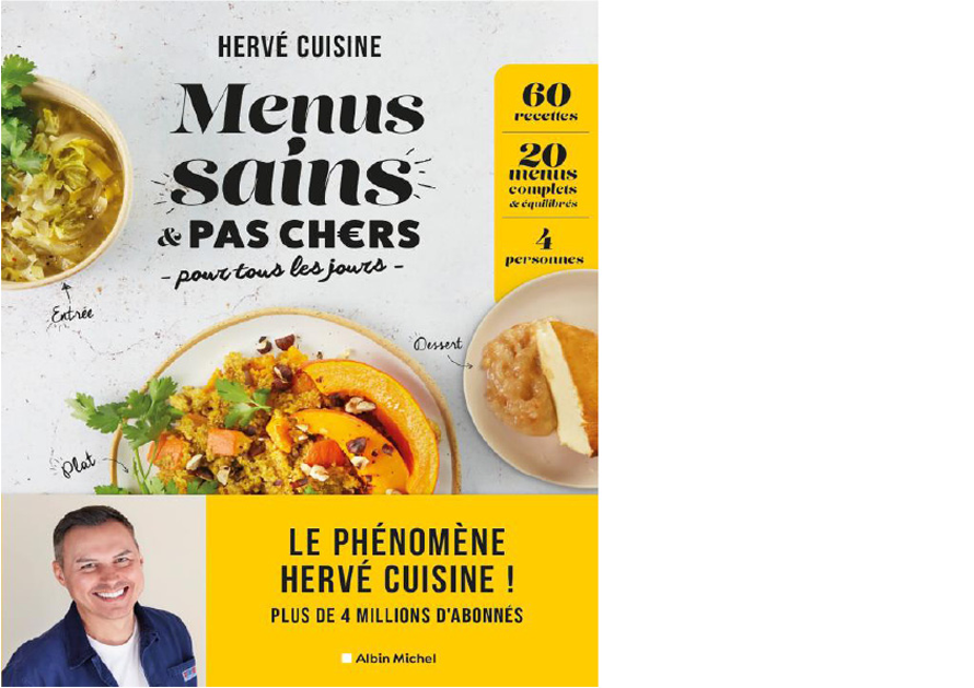 ALBIN MICHEL. Menus sains & pas chers pour tous les jours
