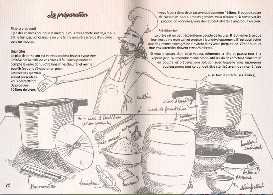 Éditions Mosaïque-santé. Mon cahier pour brasser de la bière