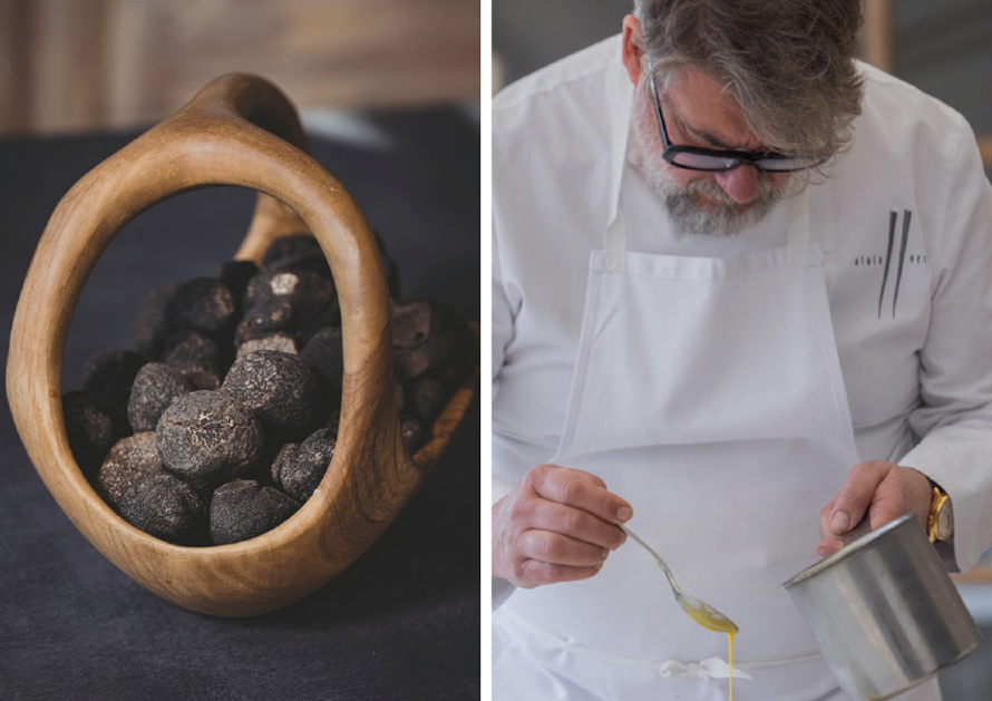 HÔTEL**** ET RESTAURANT ALAIN LLORCA À LA COLLE-SUR-LOUP. La truffe à l'honneur