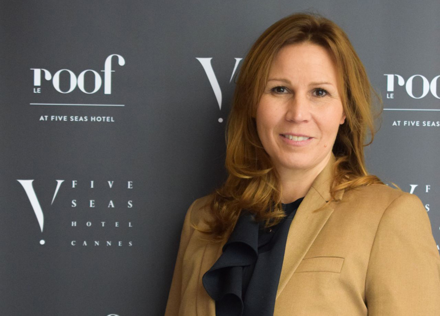 Five seas hotel à Cannes. Laurence Lovera nouvelle directrice générale