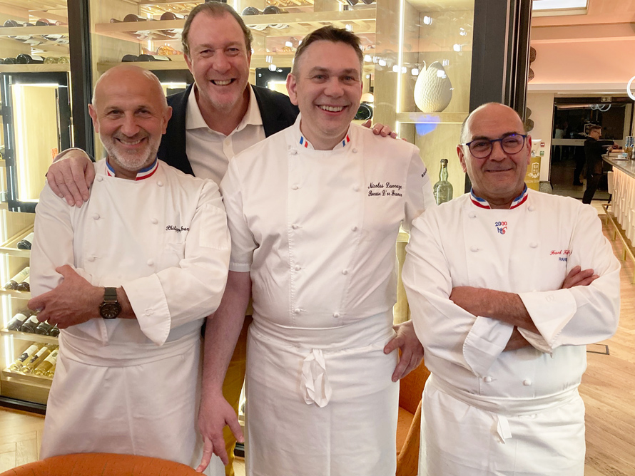 MAISON DE BACON À ANTIBES. Retour en images du dîner à 6 mains