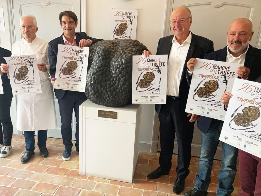 Marché de la truffe. La saison s’annonce plutôt bonne