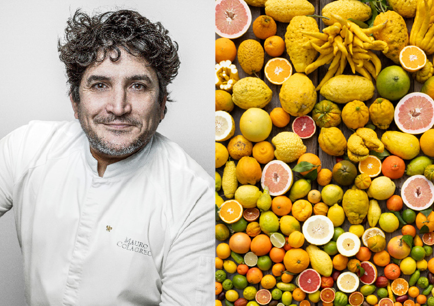 MIRAZUR À MENTON. Mauro Colagreco célèbre ses fruits de prédilection, les agrumes