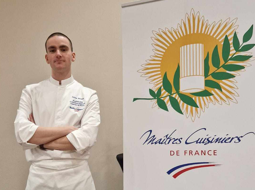 MAÎTRES CUISINIERS DE FRANCE. Jules Adam termine 3e au concours « Le meilleur apprenti cuisinier de France 2023 »