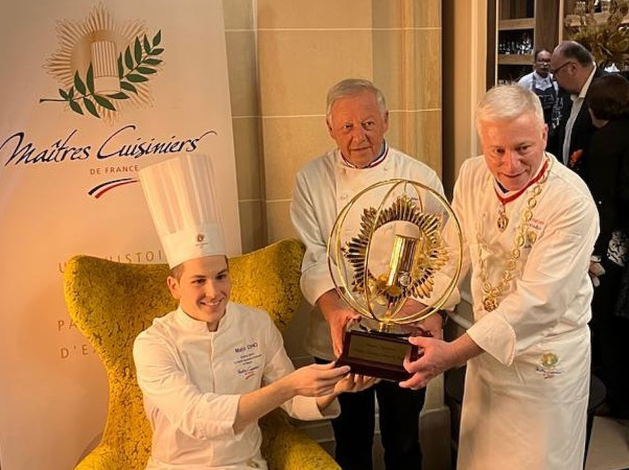 Maîtres cuisiniers de France. Mathis Dho remporte le concours de meilleur apprenti cuisinier de France