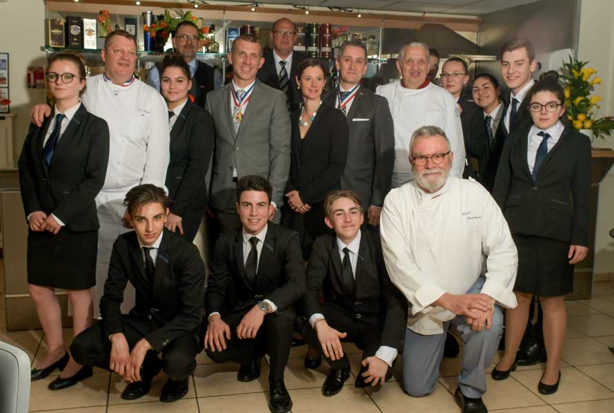 Lycée hôtelier Paul Valéry de Menton. Dîner de gala caritatif