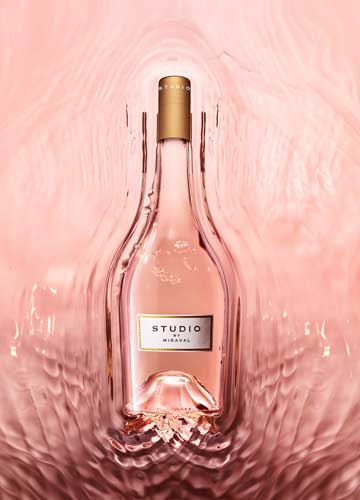 Miraval à Correns. Lancement de son nouveau vin rosé au nom évocateur