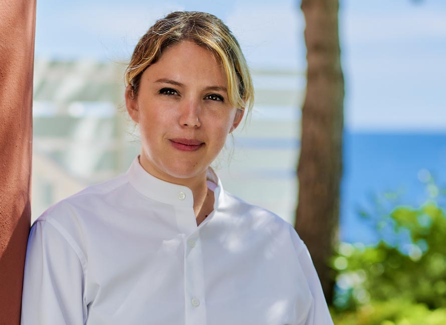 Monte-Carlo Beach à Roquebrune Cap-Martin.  Manon Fleury aux commandes du restaurant Elsa