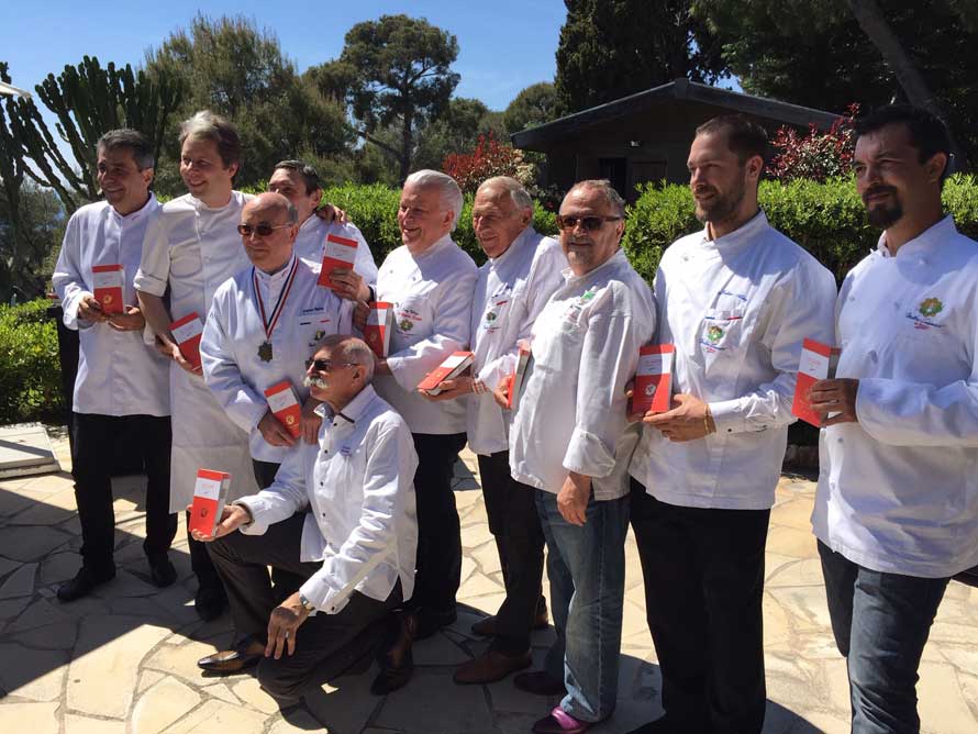 Maîtres cuisiniers de France. Lancement régional du guide 2019-2020 au Grand-Hôtel du Cap-Ferrat, un hôtel Four seasons