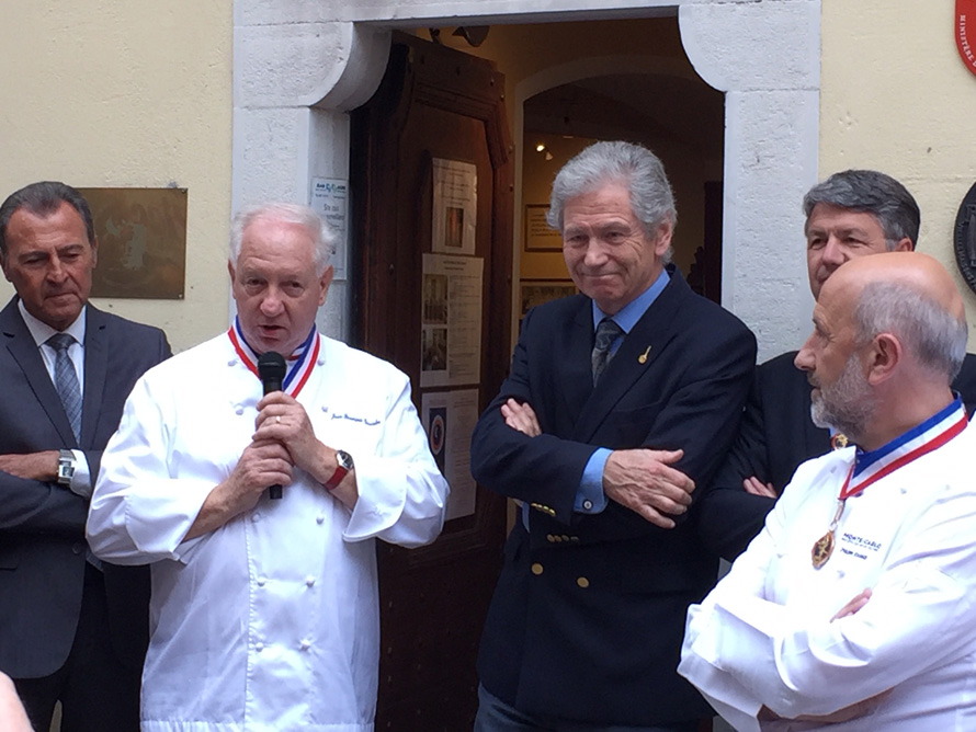 Musée Escoffier de l'art culinaire à Villeneuve-Loubet. Une exposition pour les 90 ans des MOF