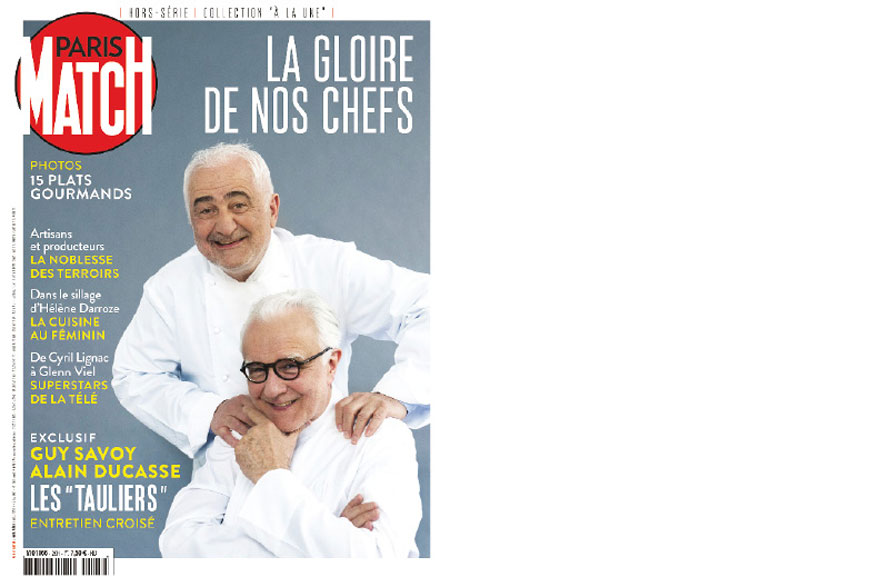 Paris Match. La gloire de nos chefs