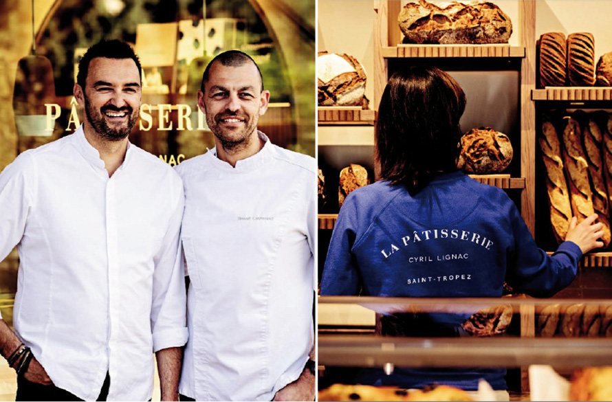 La pâtisserie Cyril Lignac Saint-Tropez. Ouverture de la 6e boutique