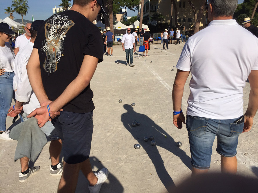 La pétanque des toqués à Juan-les-Pins. Top départ pour les inscriptions 