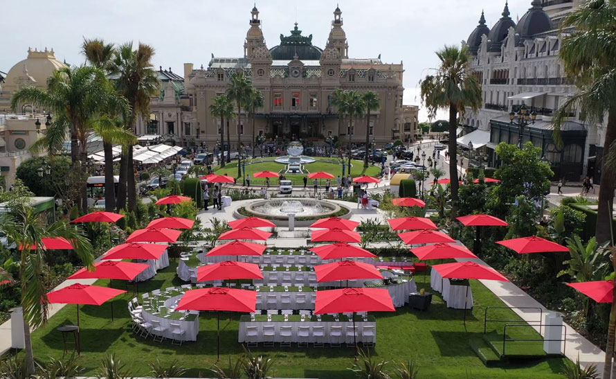 Monte-Carlo Société des bains de mer. Un pique-nique surprenant