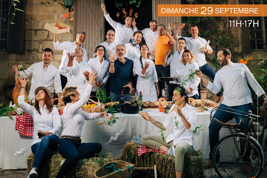 Le pique-nique des chefs à Avignon. 3e édition