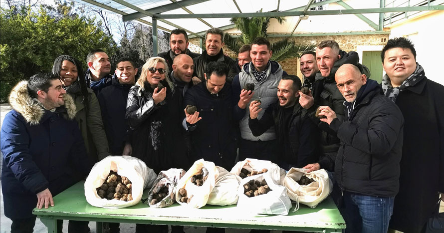 Plantin à Puyméras. 10 chefs de renommée mondiale inaugurent l’Institut de la truffe