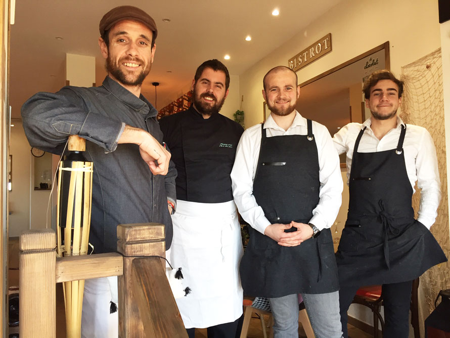 Le pointu à Cagnes-sur-Mer. Bistro méditerranéen