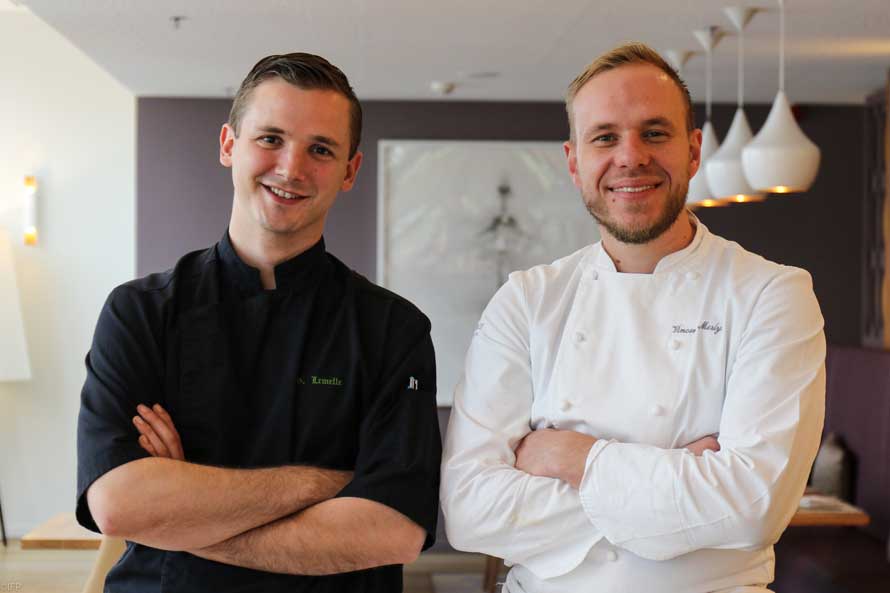 Restaurant Atmosph’R - Renaissance Aix-en-Provence hôtel. Guillaume Lemelle nouveau chef exécutif