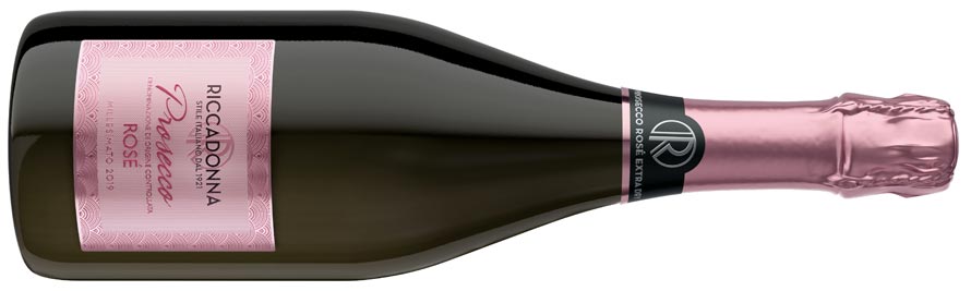 Riccadonna. Prosecco rosé D.O.C. millésimé 2019