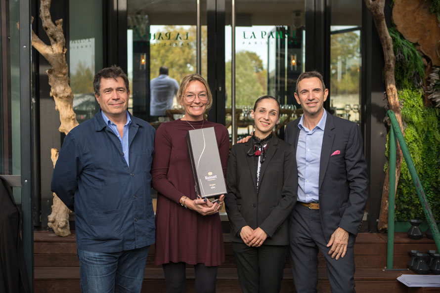 Ruinart sommelier challenge 2019. Ann Long remporte la deuxième édition française