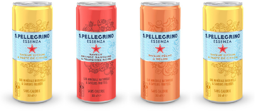 S.PELLEGRINO®. Essenza, 4 nouvelles eaux pétillantes aromatisées