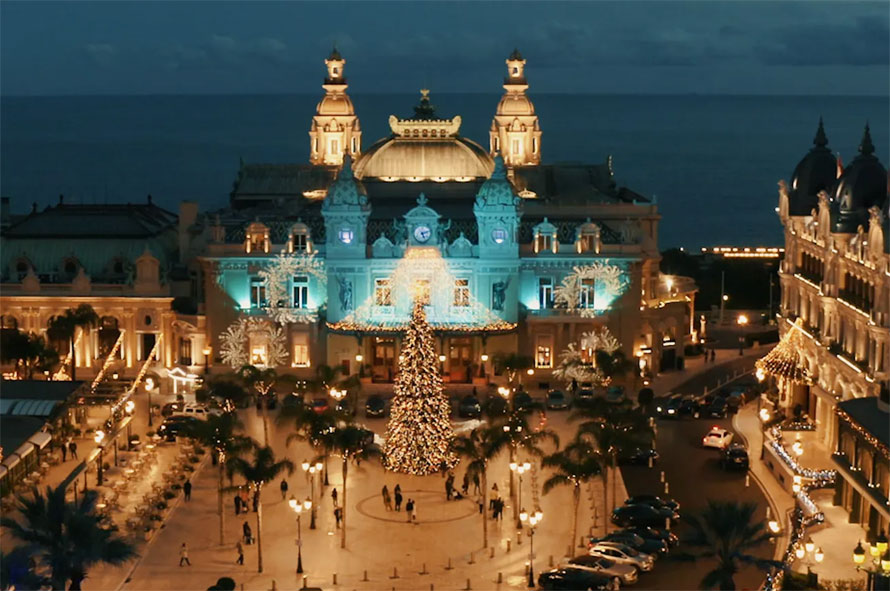 Monte-Carlo Société des Bains de Mer. Winter fantasy
