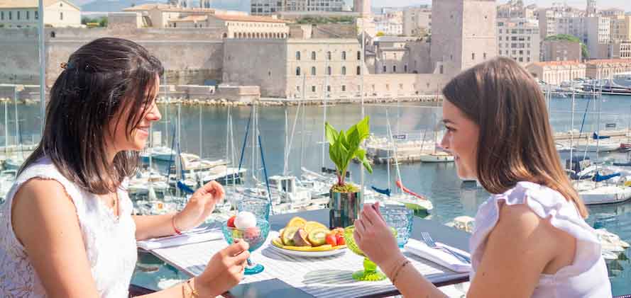 Sofitel Marseille Vieux Port. La Maison de la Glace au Carré Bistromanie 