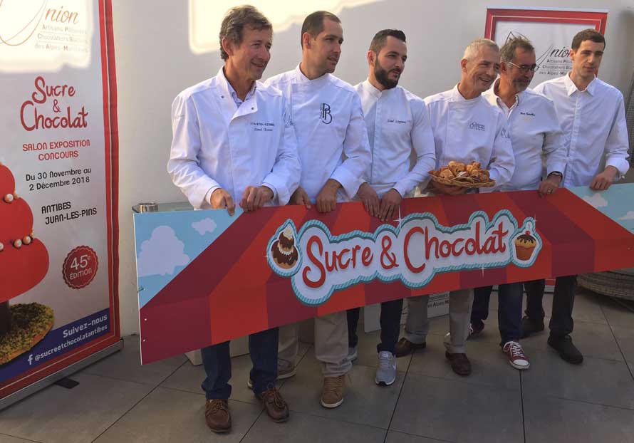 Sucre et chocolat à Antibes. La vitrine de compétence des artisans