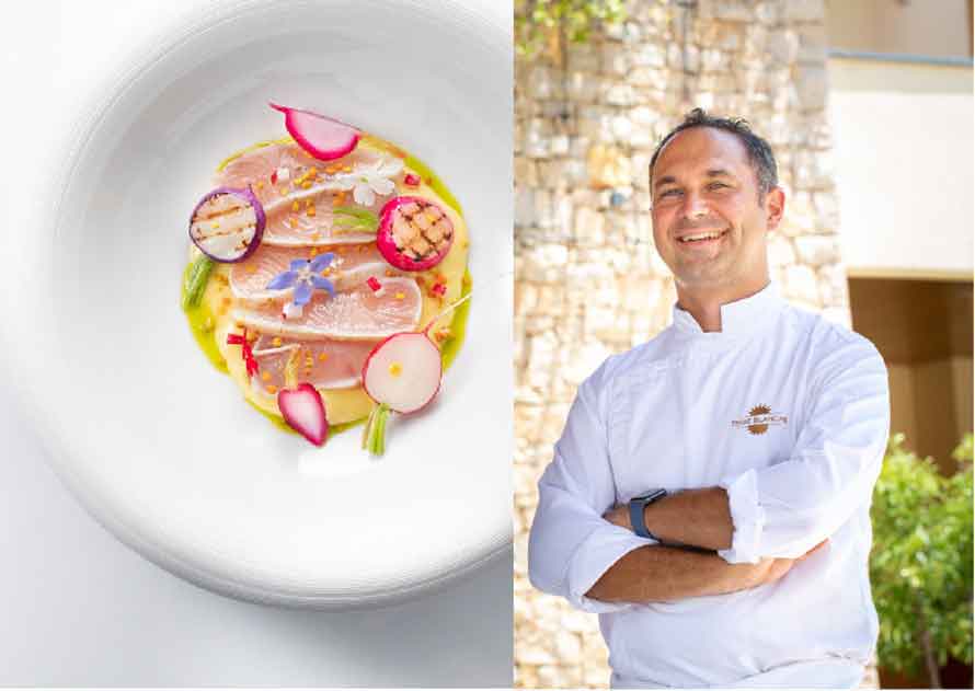 Recette du chef Christian Schmitt. Liche de Méditerranée au sel d’agrumes 