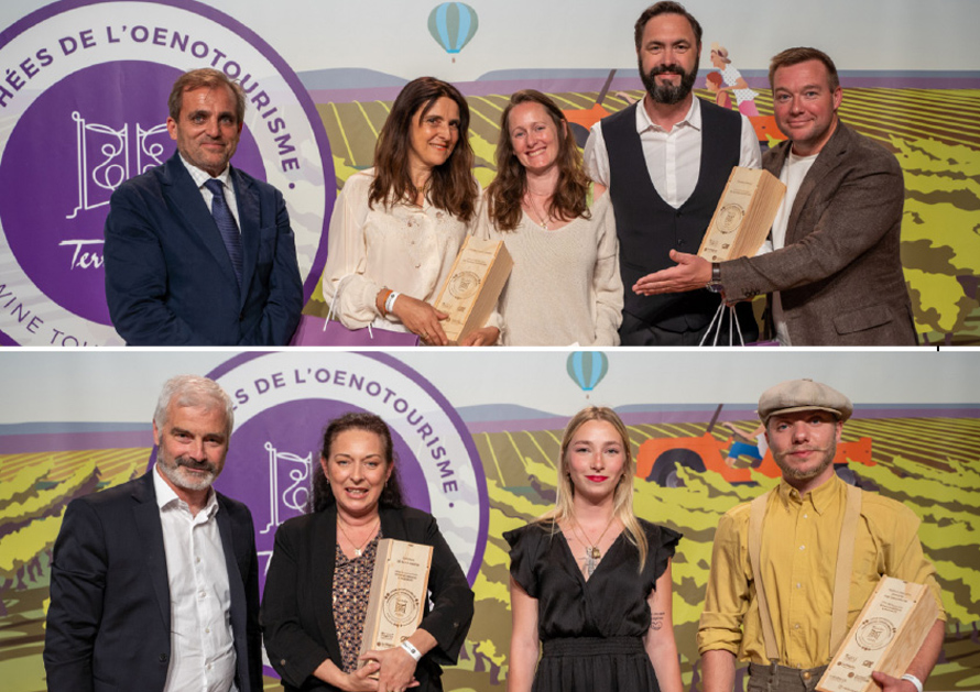 Trophées de l’œnotourisme 2023 Terre de vins. Remise des prix