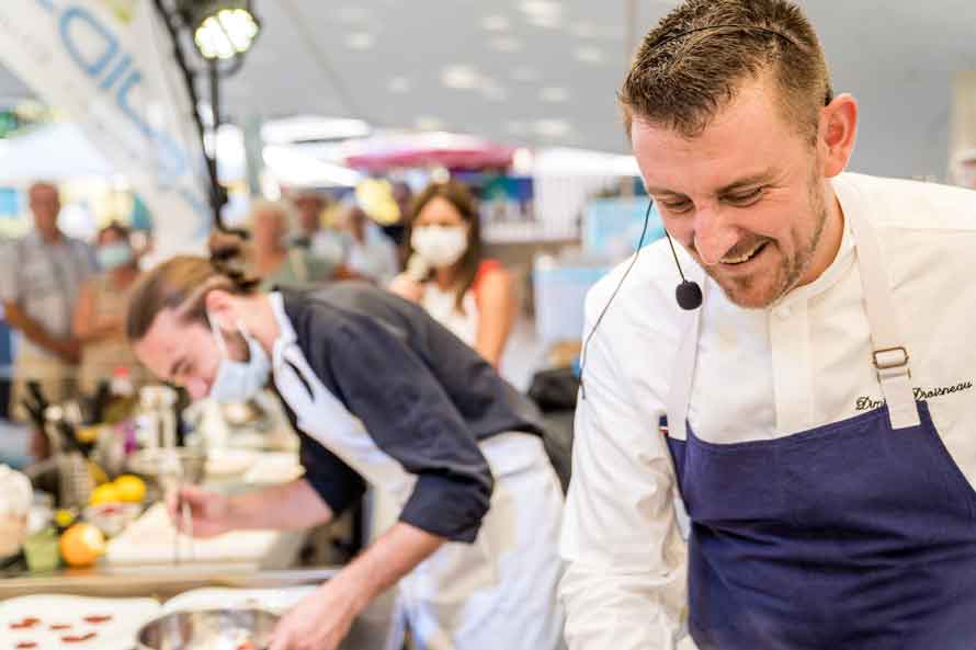 Les vendanges étoilées à Cassis. Les chefs en démonstration