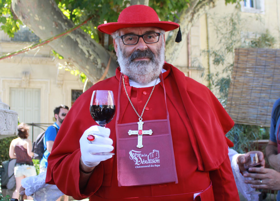 Châteauneuf-du-Pape. Fête médiévale de la véraison 