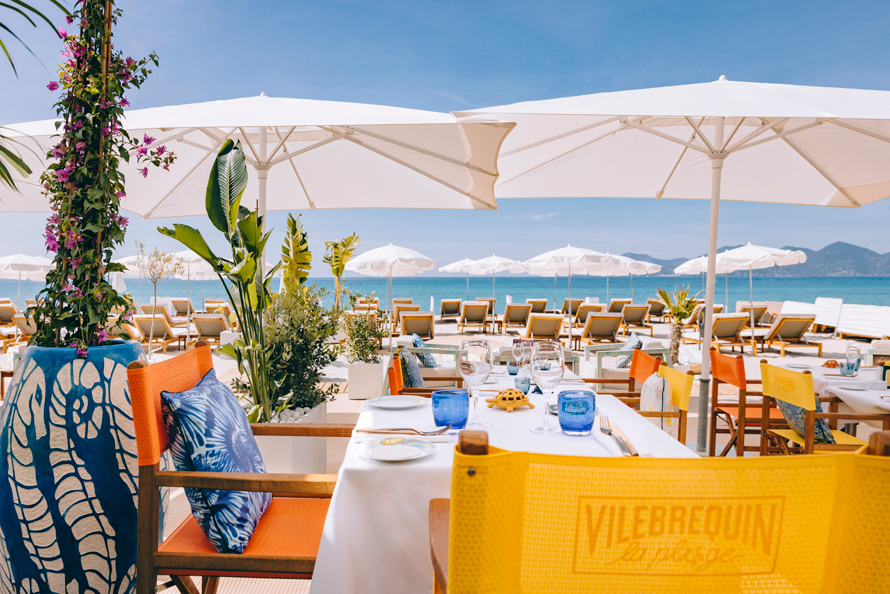 L’Ondine et Vilebrequin la plage à Cannes. L’expérience ultime de la plage