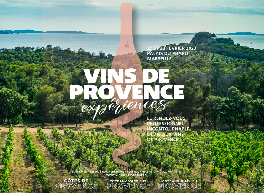 Vins de Provence expériences. Le nouveau salon professionnel dédié aux vins de Provence